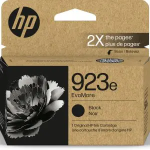 HP 923e EvoMore Black Original Ink Cartridge