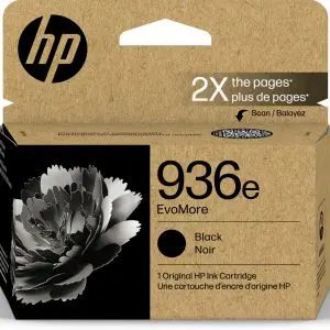HP 936e EvoMore Black Original Ink Cartridge