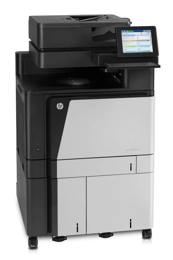 HP Color LaserJet Enterprise Flow MFP M880z+ NFC/Wireless Direct, Print, copy, scan, fax, 200-sheet ADF; Front-facing USB print - Image 3