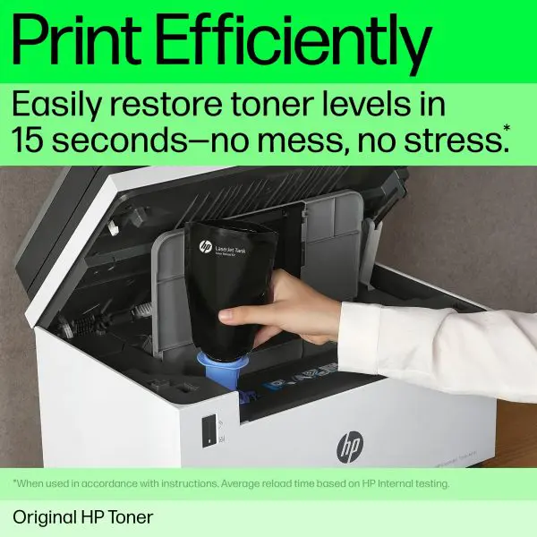 HP 143A Black Original Neverstop Toner Reload Kit - Image 5