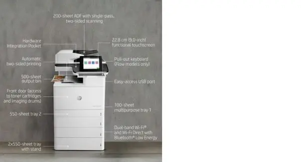 HP Color LaserJet Enterprise Flow MFP M776z - Image 5