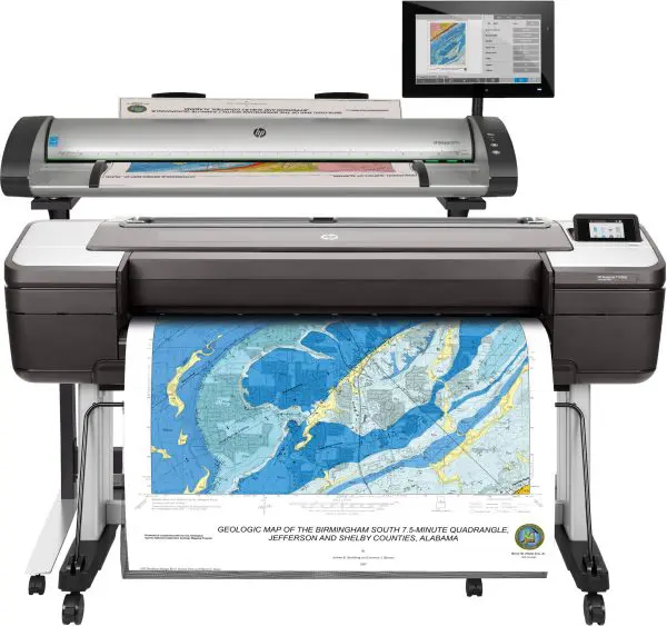 HP Designjet T1700dr 44-in Printer