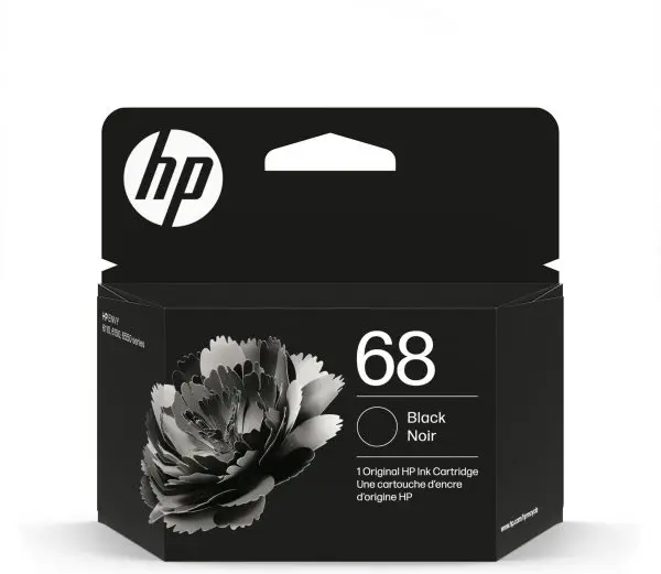 HP 68 Black Original Ink Cartridge