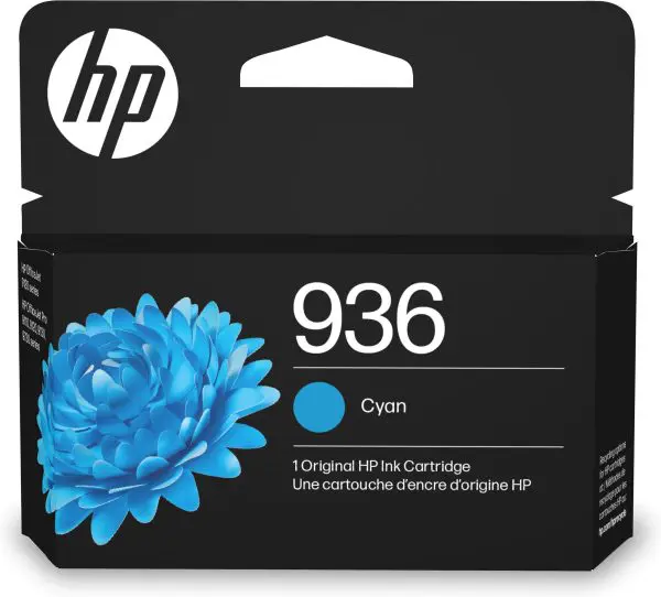 HP 936 Cyan Original Ink Cartridge