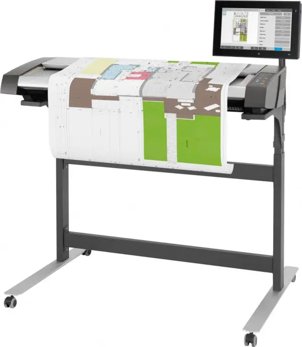 HP HD Pro 2 42-in Sheet-fed scanner 1200 x 1200 DPI A0 Black - Image 11