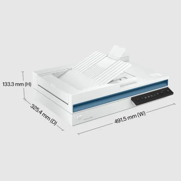 HP ScanJet Pro 3600 f1 Flatbed & ADF scanner 1200 x 1200 DPI A4 White - Image 4