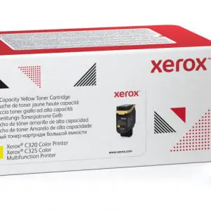 Xerox Genuine ® C320 Color Printer/C325 Color Multifunction Printer Yellow High capacity Toner Cartridge (5500 Pages