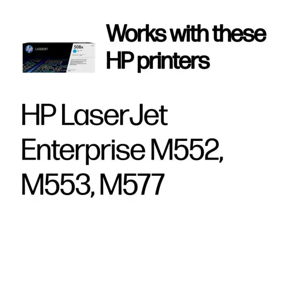 HP 508A Cyan Original LaserJet Toner Cartridge - Image 10