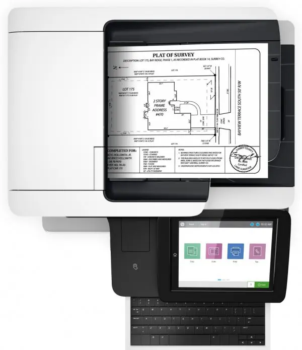 HP LaserJet Enterprise Flow MFP M528z - Image 6