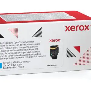 Xerox Genuine ® C320 Color Printer/C325 Color Multifunction Printer Cyan Standard capacity Toner Cartridge (1800 Pag