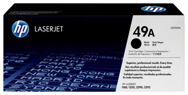 HP 49A Black Original LaserJet Toner Cartridge