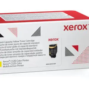 Xerox Genuine ® C320 Color Printer/C325 Color Multifunction Printer Yellow Standard capacity Toner Cartridge (1800 P