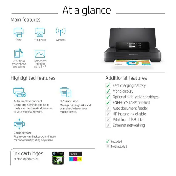 HP Officejet 200 Mobile Printer - Image 15