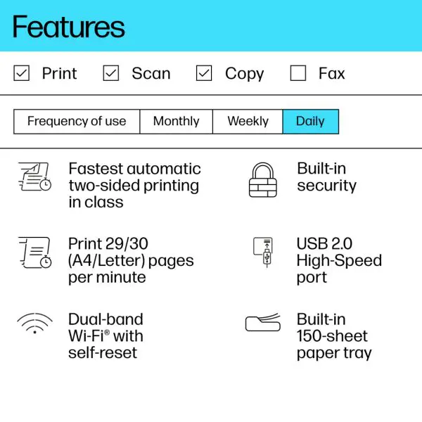 HP LaserJet MFP M234dw Printer - Image 13