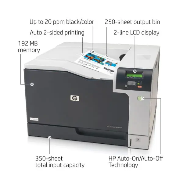 HP Color LaserJet Professional CP5225dn Printer - Image 12