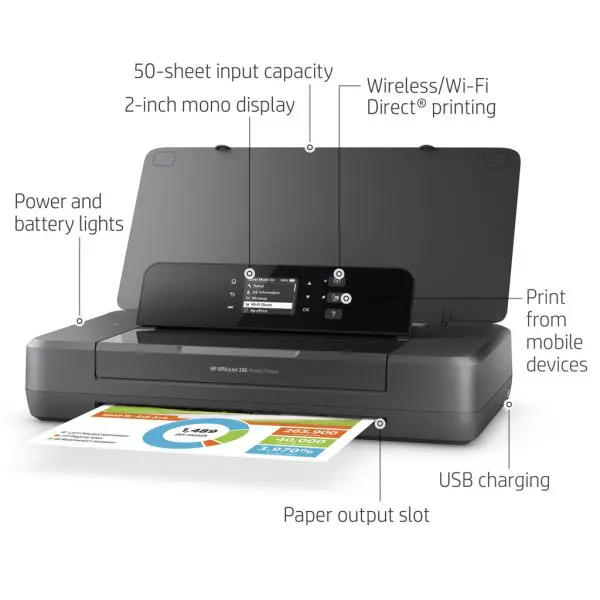 HP Officejet 200 Mobile Printer - Image 4