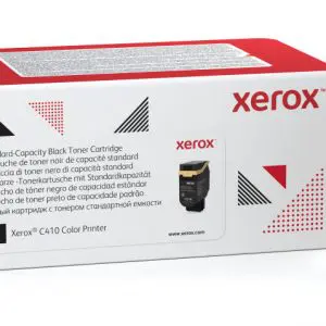 Xerox Genuine ® C410 Color Printer/VersaLink® C415 Color Multifunction Printer Black Standard capacity Toner Ca