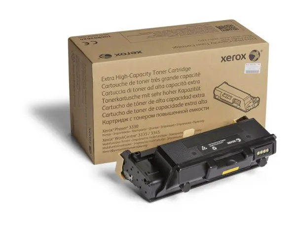 Xerox Genuine Phaser® 3330, WorkCentre® 3300 Series Black Extra High capacity Toner Cartridge (15000 Pages) - 106R036