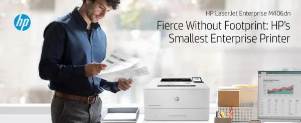 HP LaserJet Enterprise M406dn - Image 2