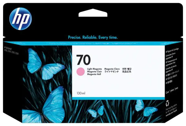 HP 70 130-ml Light Magenta Ink Cartridge