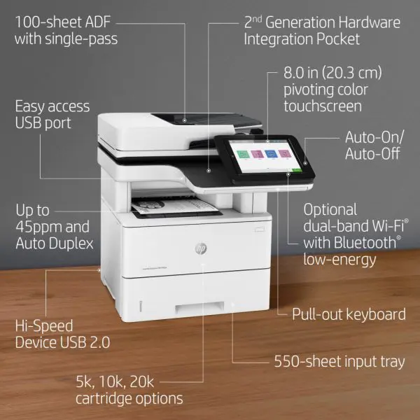 HP LaserJet Enterprise MFP M528dn - Image 22