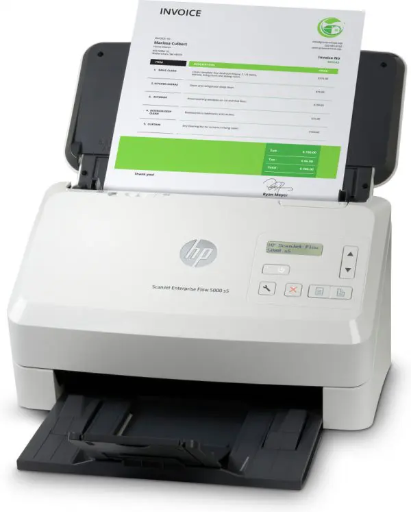 HP Scanjet Enterprise Flow 5000 s5 Sheet-fed scanner 600 x 600 DPI A4 White - Image 5