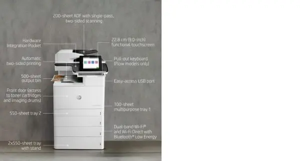 HP Color LaserJet Enterprise Flow MFP M776z - Image 17