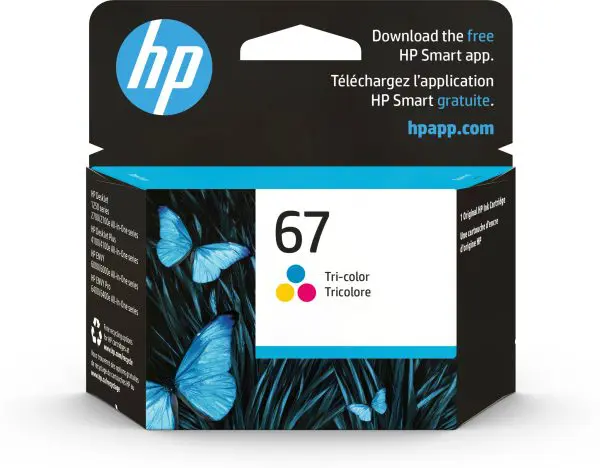 HP 67 Tri-color Original ink cartridge 1 pc(s) Standard Yield Cyan, Magenta, Yellow