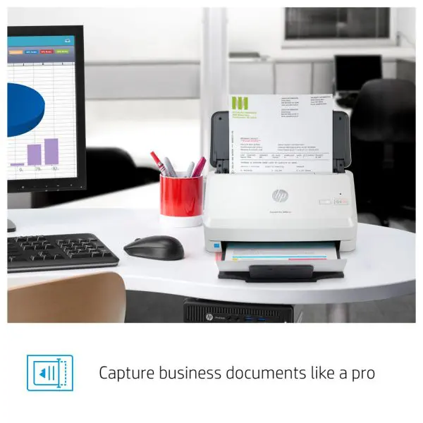 HP ScanJet Pro 2000 s2 Sheet-fed scanner 600 x 600 DPI A4 Black, White - Image 19