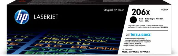 HP 206X High Yield Black Original LaserJet Toner Cartridge