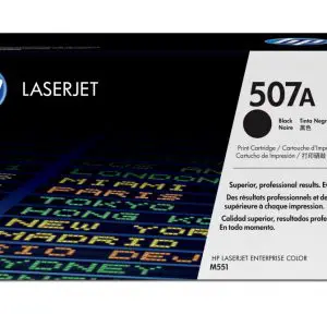 HP 507A Black Original LaserJet Toner Cartridge