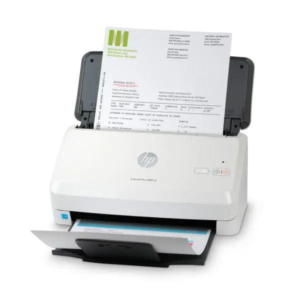 HP ScanJet Pro 2000 s2 Sheet-fed scanner 600 x 600 DPI A4 Black, White - Image 2