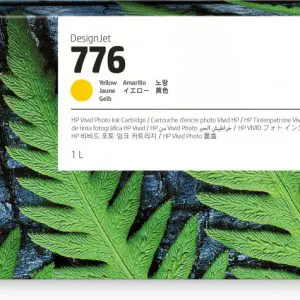 HP 776 1-liter Yellow Ink Cartridge