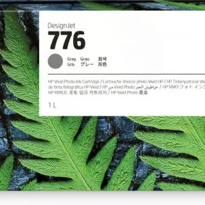 HP 776 1-liter Gray Ink Cartridge
