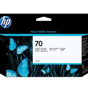 HP 70 130-ml Photo Black DesignJet Ink Cartridge