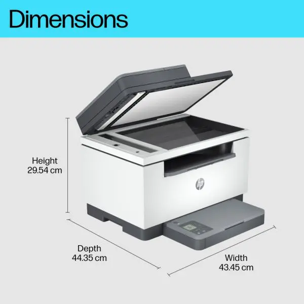 HP LaserJet M234sdw Wireless Multifunction Black and white Printer, Copier, Scanner; Duplex - Image 12