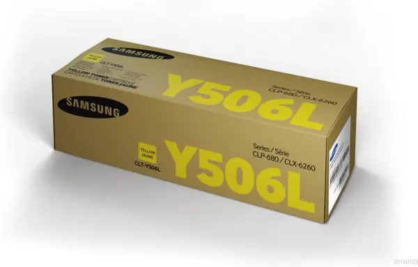 Samsung CLT-Y506L High Yield Yellow Original Toner Cartridge - Image 2