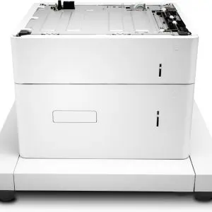 HP LaserJet 1x550-sheet and 2000-sheet HCI Feeder and Stand