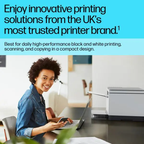 HP LaserJet M234dw Wireless Multifunction Black and white Printer, Copier, Scanner; Duplex - Image 9