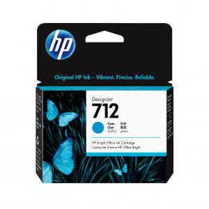 HP 712 29-ml Cyan DesignJet Ink Cartridge