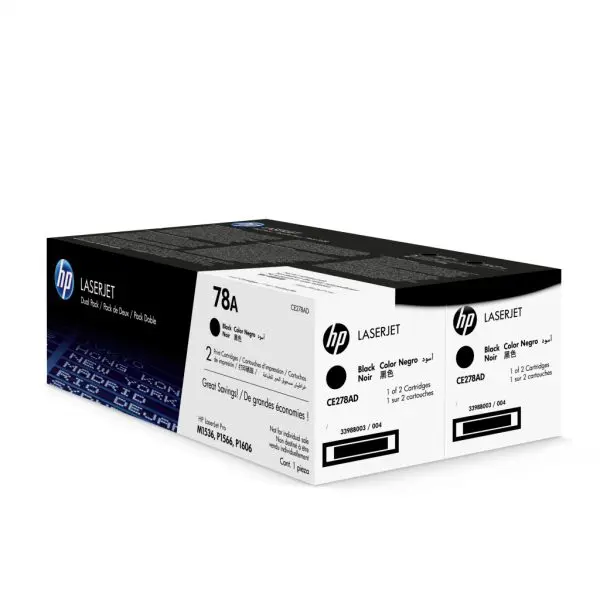 HP 78A 2-pack Black Original LaserJet Toner Cartridges - Image 5