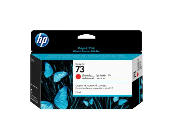HP 73 130-ml Chromatic Red DesignJet Ink Cartridge
