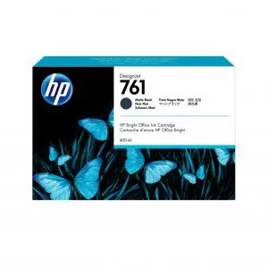 HP 761 400-ml Matte Black DesignJet Ink Cartridge