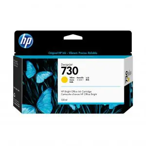 HP 730 130-ml Yellow DesignJet Ink Cartridge