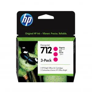 HP 712 3-pack 29-ml Magenta DesignJet Ink Cartridge