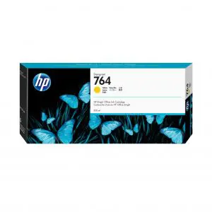 HP 764 300-ml Yellow DesignJet Ink Cartridge