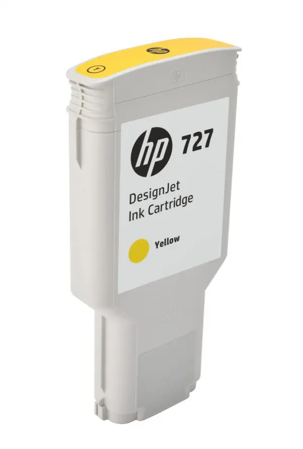 HP 727 300-ml Yellow DesignJet Ink Cartridge - Image 2