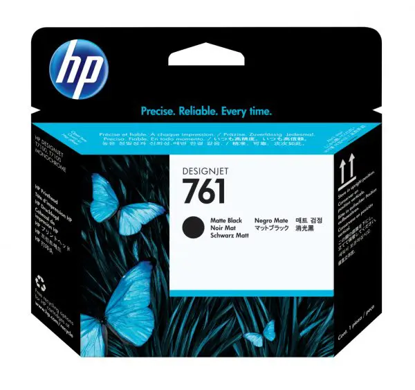 HP 761 Matte Black/Matte Black DesignJet Printhead