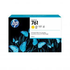 HP 761 400-ml Yellow DesignJet Ink Cartridge