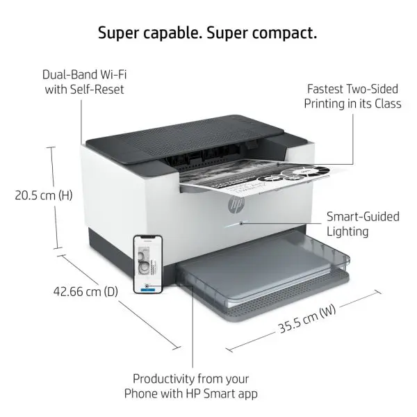 HP LaserJet M209dw Wireless Black and white Printer, Duplex - Image 11
